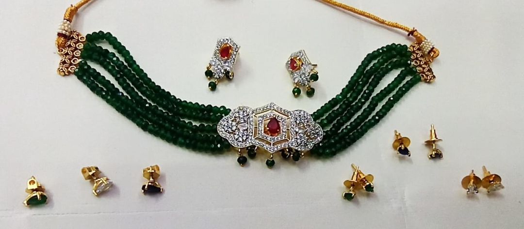 Artificial jewellery uploaded by Jai shree krishna jewellers on 12/9/2021