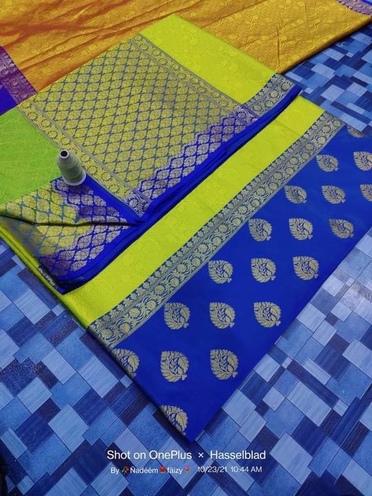 Post image Beautiful collection beautiful tanchuyi desgins fabric bànarasi kora muslin silk saree pric only 990 free shiping allover indiaBook plz whatshp use on 7355388307