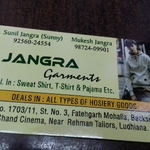 Business logo of Jangra Garment