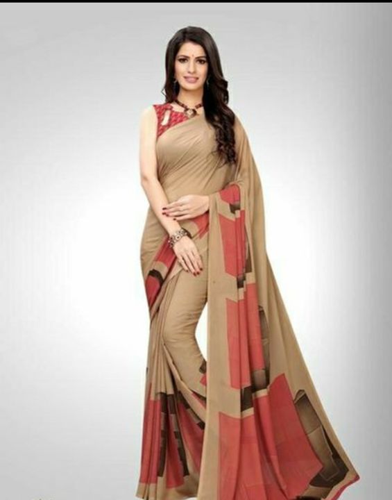 Georgette Sarees uploaded by SWARANJALI COLLECTIONS on 12/9/2021