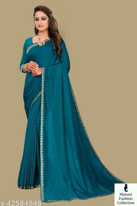 Post image Fashionable Sarees ## Price Rs. 699/- ## Free cash and delivery