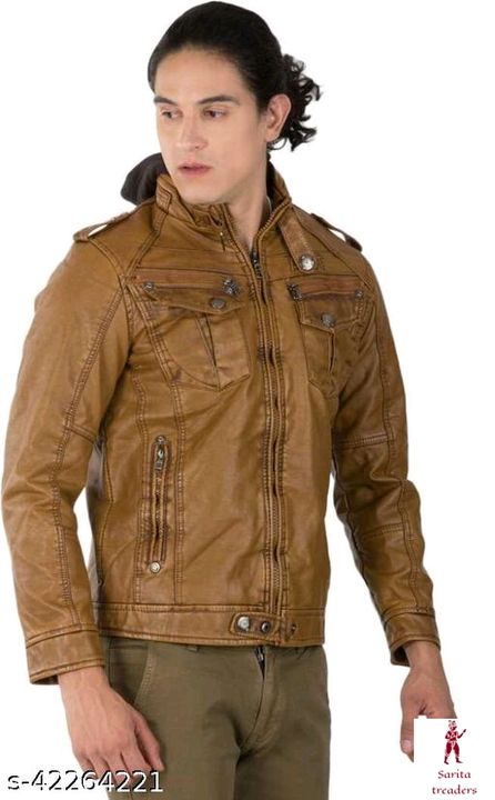 Leather jacket  uploaded by Sarita traders. on 12/9/2021
