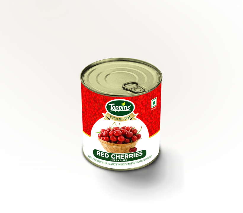 Toppins Canned Red Cherries in Syrup 800 Gms uploaded by business on 12/9/2021