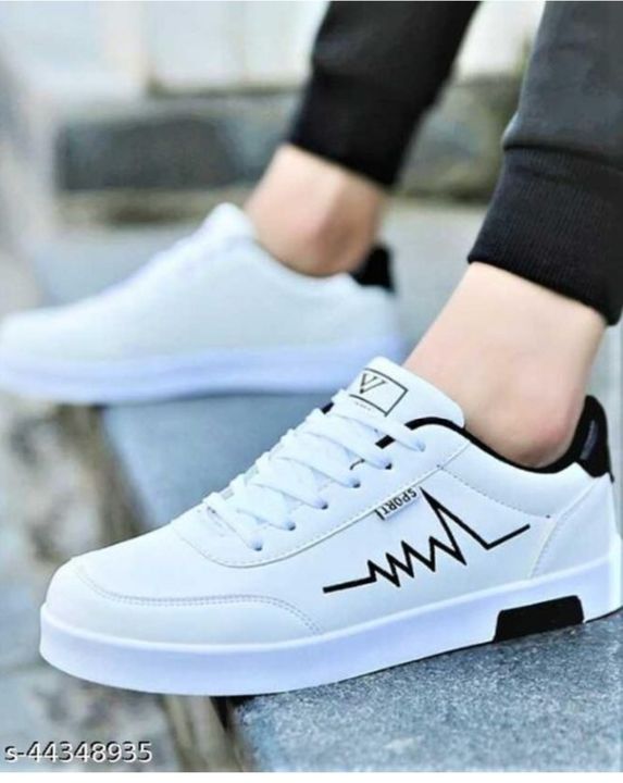 Trendy Men's White Casual shoes uploaded by business on 12/9/2021