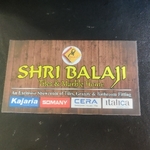 Business logo of Shri balaji tiles and marble home
