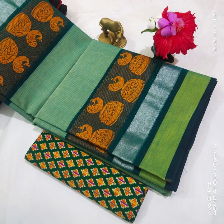Pure Chettinad Cotton Sarees Collections  uploaded by business on 12/10/2021