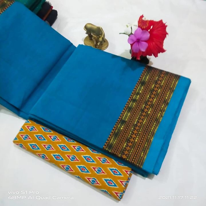 Pure Chettinad Cotton Sarees Collections  uploaded by Saree Paradise on 12/10/2021