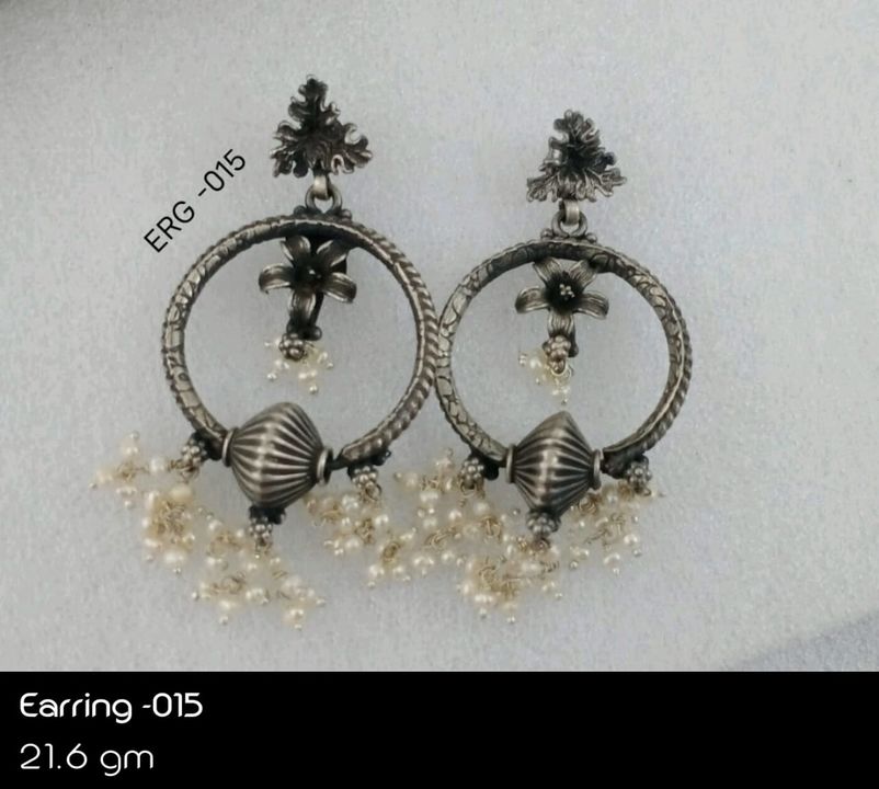 Earring uploaded by Enchanting India silver on 12/10/2021