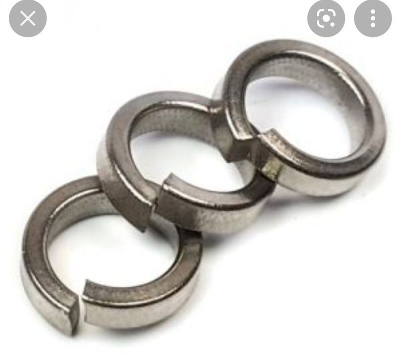Ss steel spring washer uploaded by Soni Sales and Trading on 12/10/2021