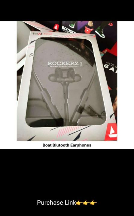 Boat Blutooth Earphones uploaded by business on 12/10/2021