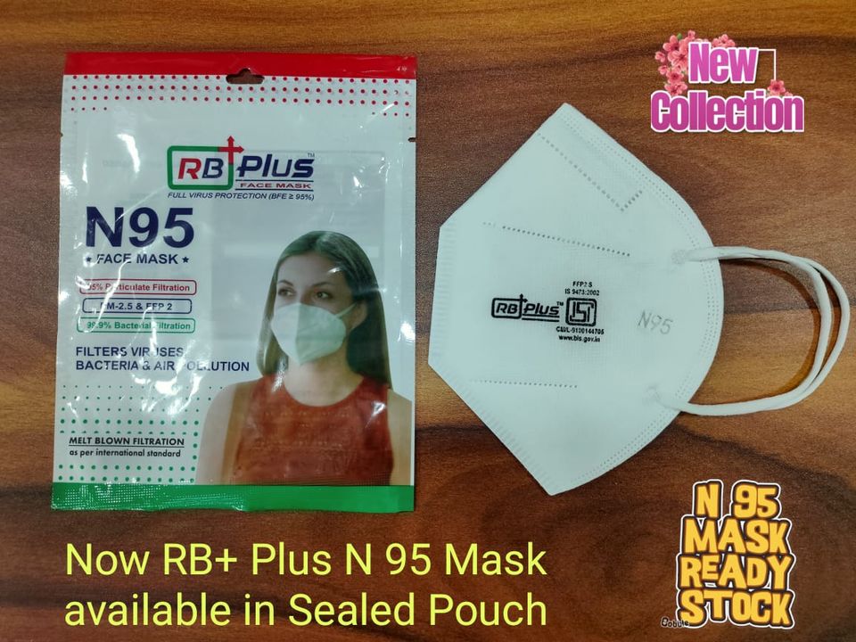 RB PLUS N95 MASK  uploaded by FASHION TRENDS on 12/10/2021