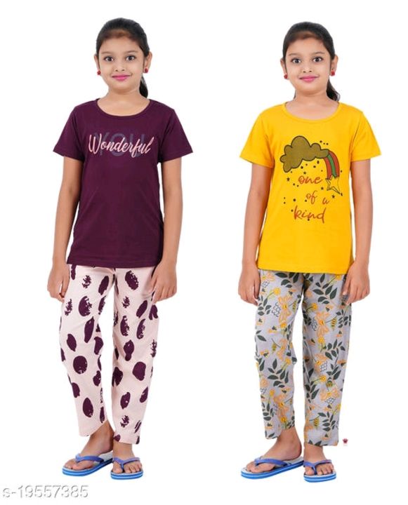 Night suits (7-13 yrs) uploaded by Mahakali on 12/10/2021