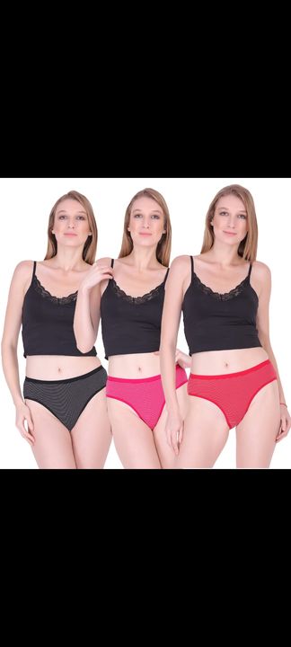 Post image Ladies panties available at manufactures prices. Per piece @INR74.50/-. Minimum order 1 dozen. ALso available on Amazon, Flipkart and Meesho. Best quality assured !! Whatsapp on 9773955056.