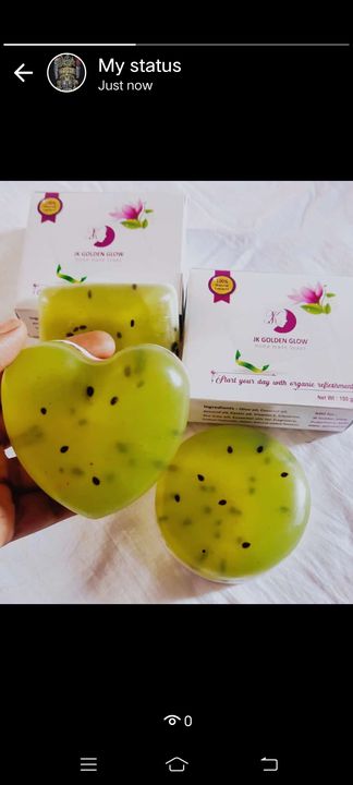 Indian nettle soap ( kiwi fruit design )  uploaded by business on 12/11/2021