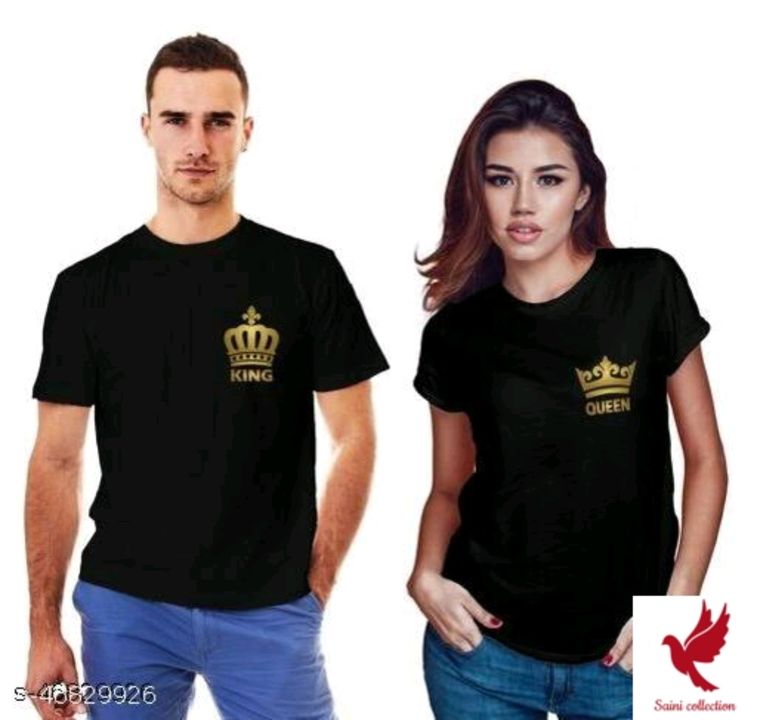 Couple tshirt  uploaded by Yummy collection on 12/11/2021
