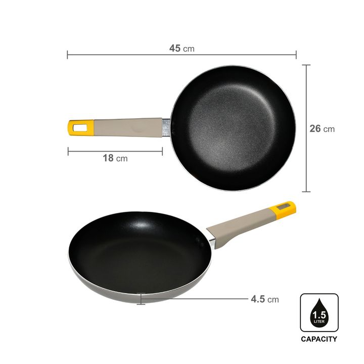 Non-Stick Fry Pan - 26cm - 1702 uploaded by CLASSY TOUCH INTERNATIONAL PVT LTD on 12/11/2021