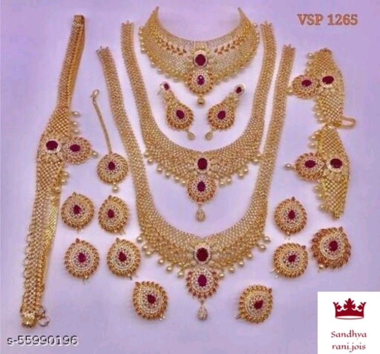 Post image I want 4 Sets of Jewelery sets.
Chat with me only if you offer COD.
Below are some sample images of what I want.