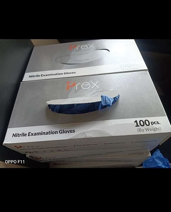 Nitrile gloves pawdar free 457+gst =12% uploaded by business on 6/6/2020