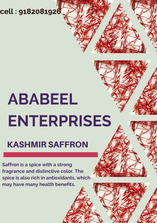 Post image Kashmiri saffron Premium quality available .