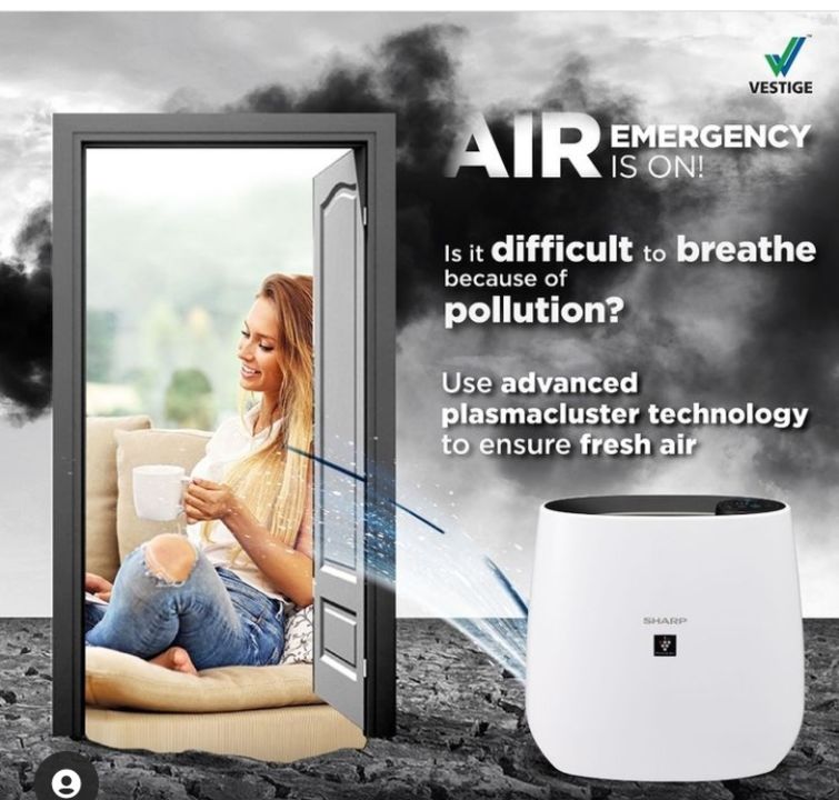 Vestige air purifier uploaded by business on 12/11/2021