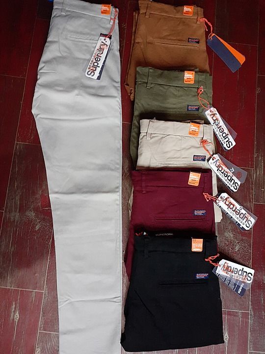 *DETAILS*

*BRAND SUPER DRAY*
 FABRIC TWIL COTTON 
COLORS AVAILABLE 6
SIZE 30 TO 36 (32) DOUBLE 
 uploaded by M.K.FASHION CLUBS  on 9/25/2020