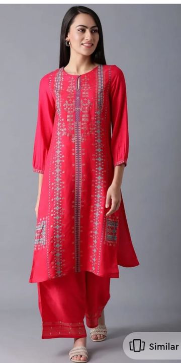 Red kurta uploaded by business on 12/11/2021