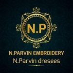 Business logo of N.PARVIN SAREE AND DRESSES
