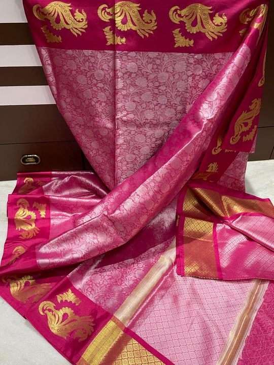 Bànarasi kora muslin soft silk saree uploaded by D B somaiya sarees on 12/12/2021