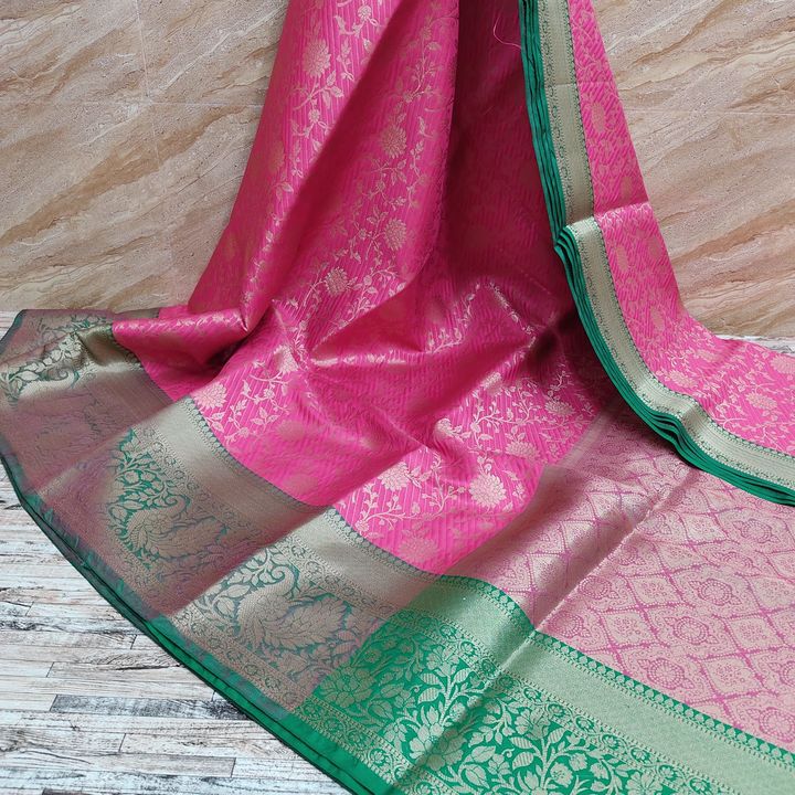 Bànarasi zri tanchuyi silky smooth saree uploaded by D B somaiya sarees on 12/12/2021