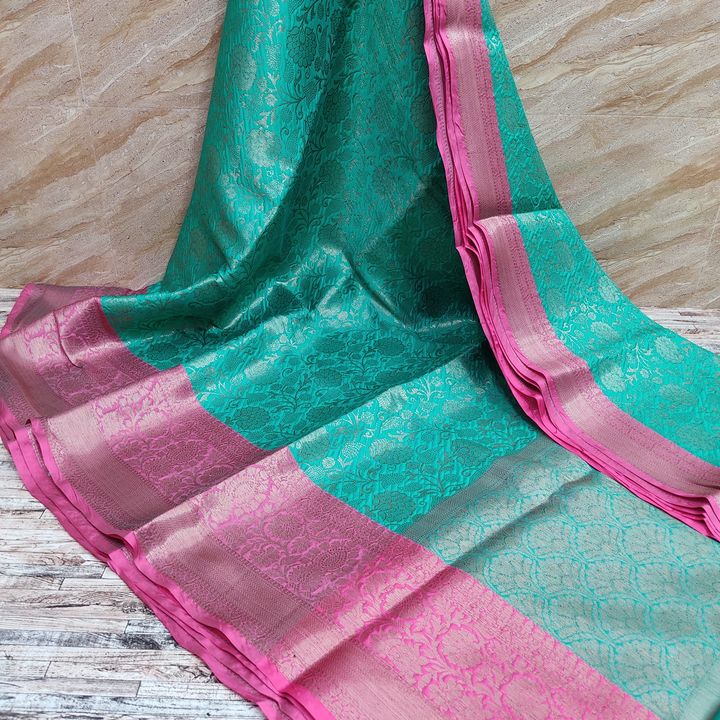 Bànarasi silk zri tanchuyi silky smooth saree uploaded by business on 12/12/2021