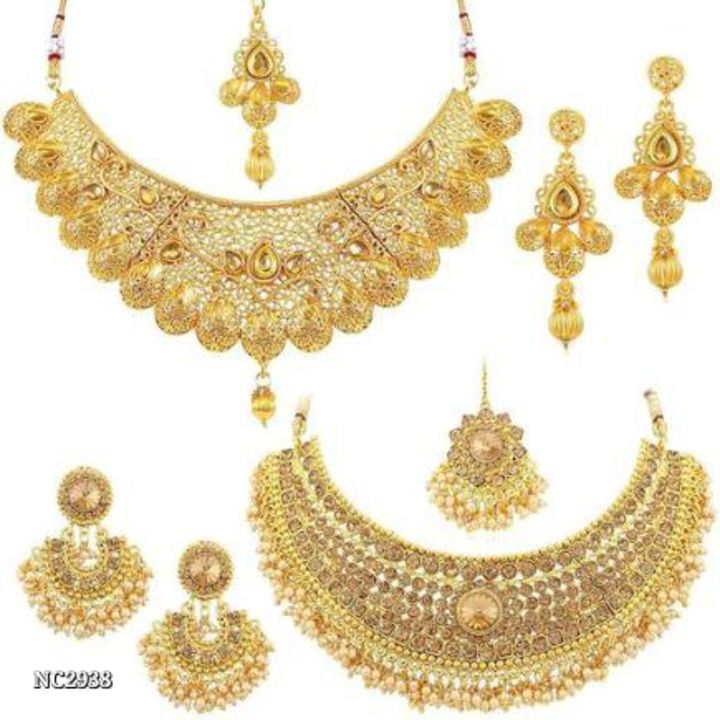 *NC Market* Diva Glittering Jewellery Sets

*Rs.230(freeship)*
*Rs.260(cod)*
*whatsapp.*

 uploaded by NC Market on 12/12/2021