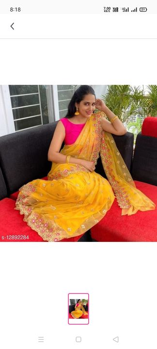 New fancy Saree uploaded by business on 12/12/2021