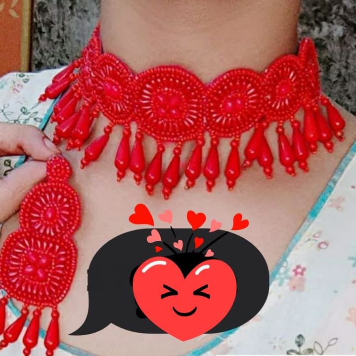 Necklace set uploaded by Neekibha Collections  on 12/12/2021