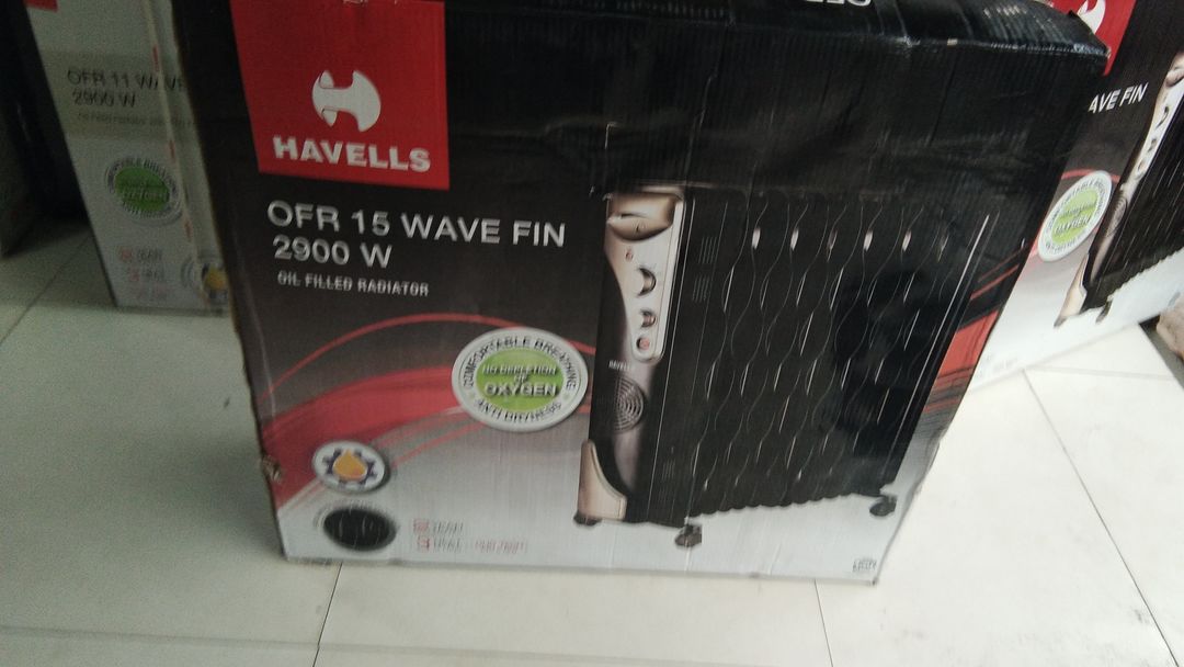 Havells oil heater uploaded by business on 12/12/2021