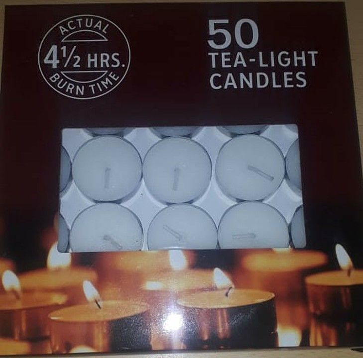 50 Pcs Tea Light Candles uploaded by Prince Marketing  on 9/25/2020