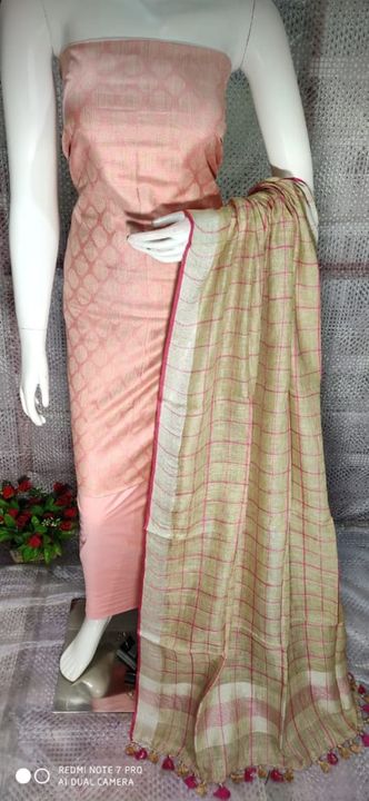 Silk dress material uploaded by Mrs. Savita Kininge on 12/12/2021