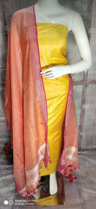 Silk dress material uploaded by Mrs. Savita Kininge on 12/12/2021