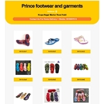 Business logo of Prince footwear and garments
