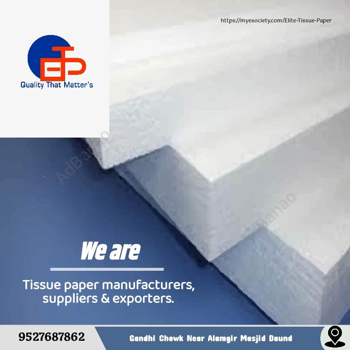 Post image Get premium quality of tissue paper at lowest price