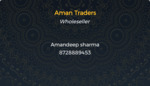 Business logo of Aman Traders