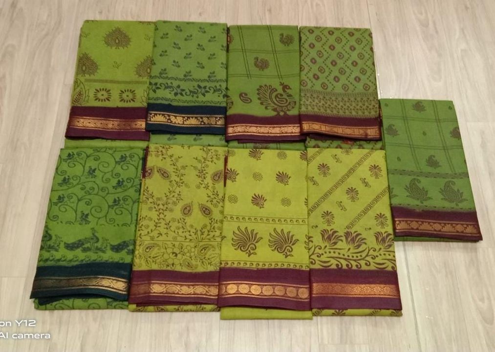 Sungudi cotton sarees  uploaded by Alpha And Omega Trendz on 12/13/2021