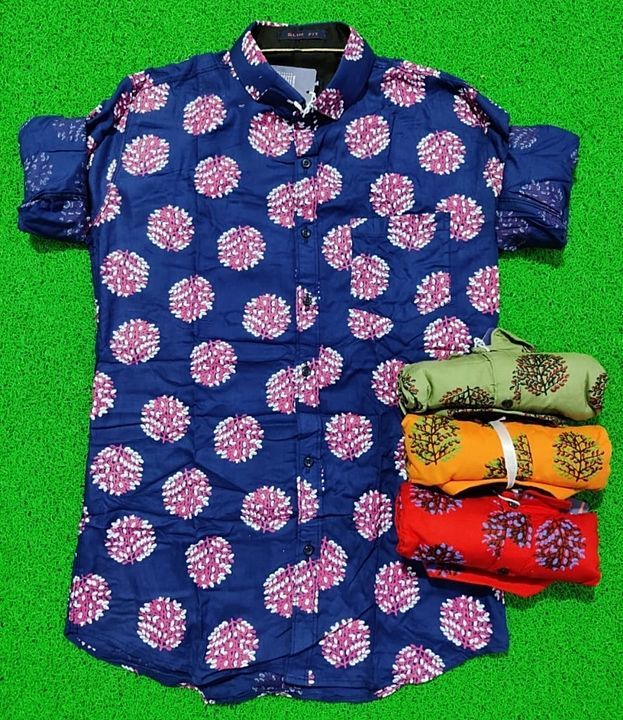 Rayon fabric printed shirt  uploaded by business on 9/25/2020