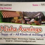 Business logo of Nisha Awnings