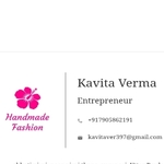 Business logo of Handmade fashion