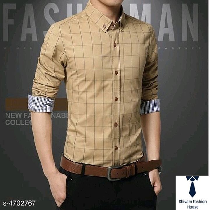 Post image Classy Men Shirts

Fabric: Cotton
Sleeve Length: Long Sleeves
Pattern: Checkered
Multipack: 1
Sizes:S (Chest Size: 39 in, Length Size: 28 in) 
XL (Chest Size: 44 in, Length Size: 31 in) 
L (Chest Size: 42 in, Length Size: 30 in) 
M (Chest Size: 38 in, Length Size: 29 in)
price.... 560/-only free shiping