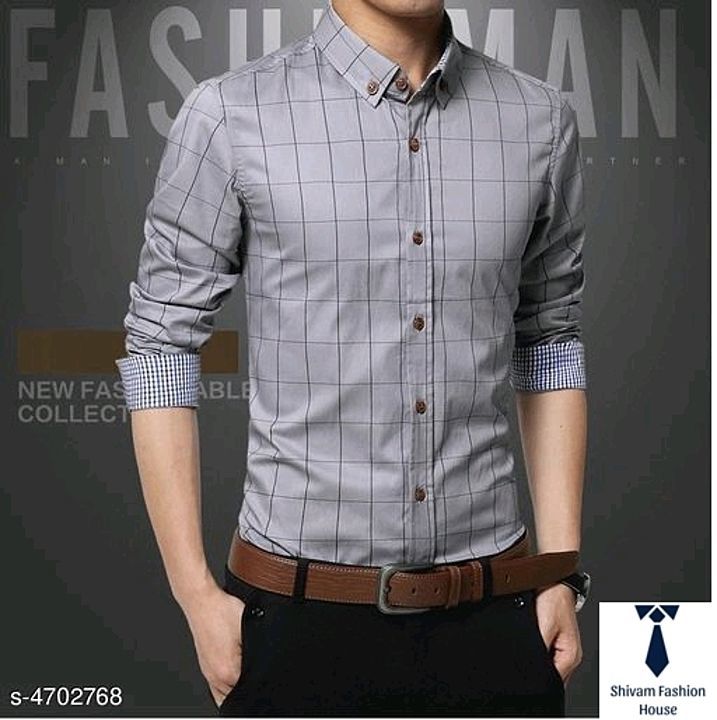 Men's cotton shirt uploaded by business on 9/25/2020