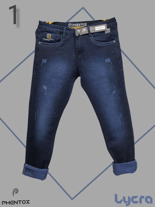 Men's denim lycra jeans uploaded by business on 12/13/2021