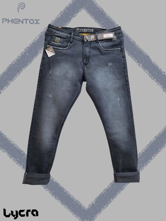 Men's denim lycra jeans uploaded by business on 12/13/2021