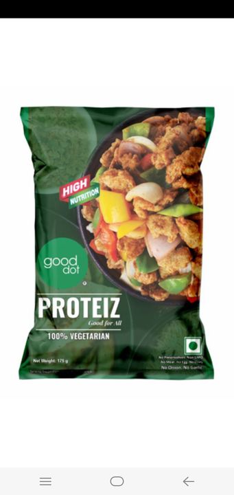 Vegetarian Protiez MRP Rs.95 DP Rs.76 uploaded by business on 12/13/2021