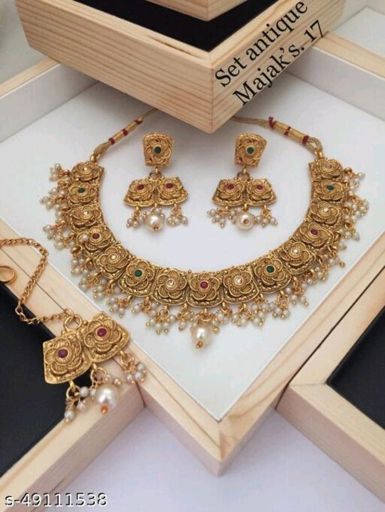 Elite Beautiful Jewellery Sets uploaded by business on 12/13/2021